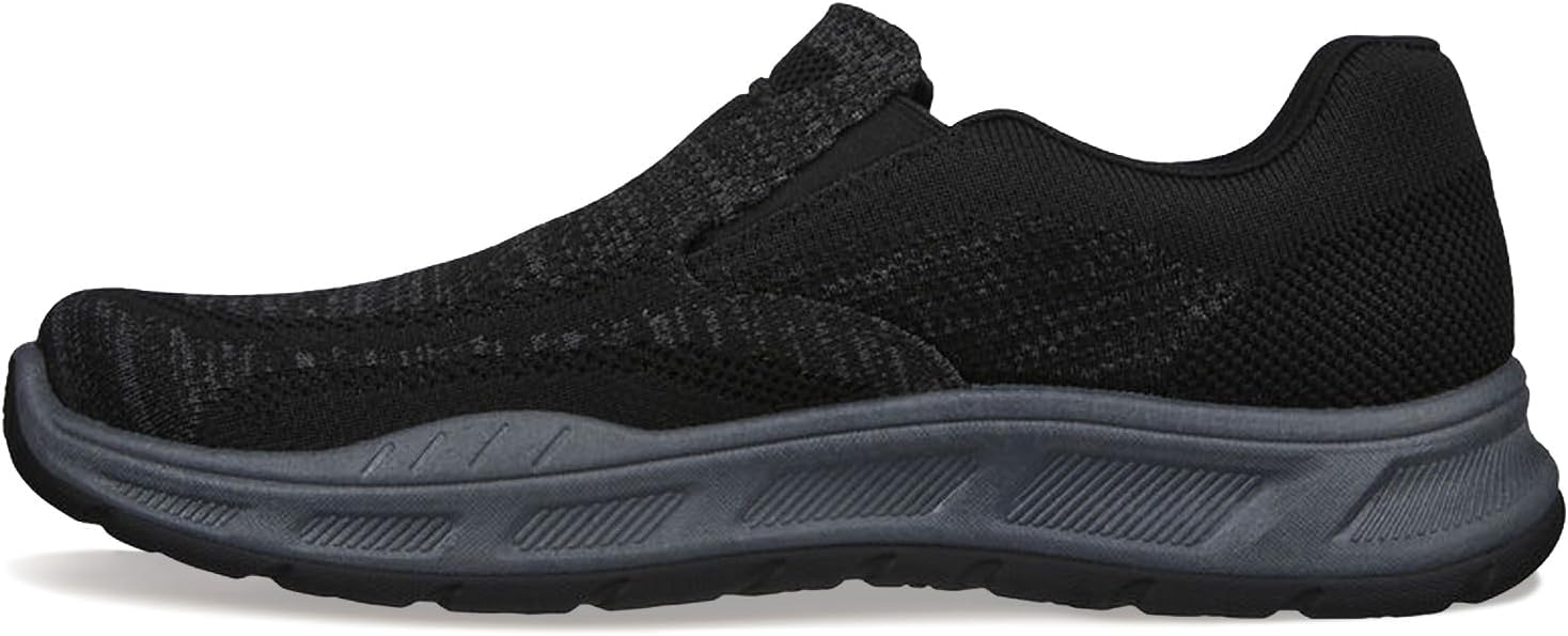 Мужские кроссовки Skechers Cohagen - KNIT Walk, черный — фото 3