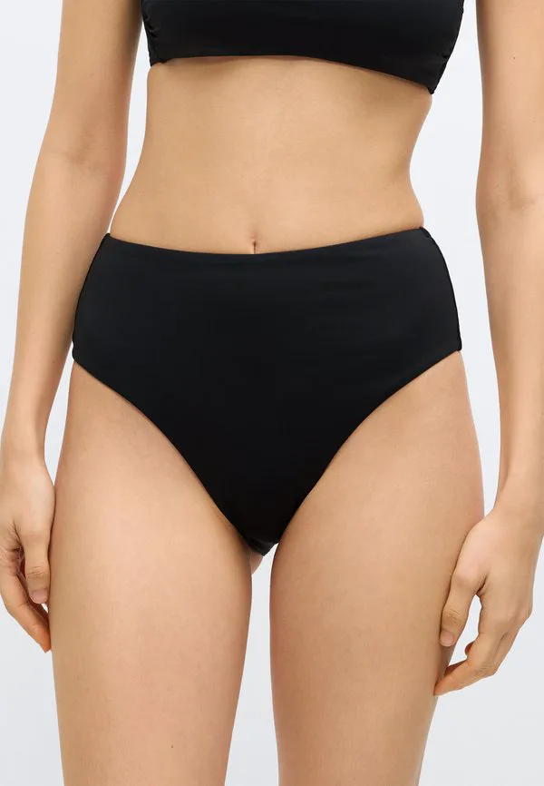 Плавки-Бикини с высокой талией Calvin Klein Swimwear, Black — фото 3