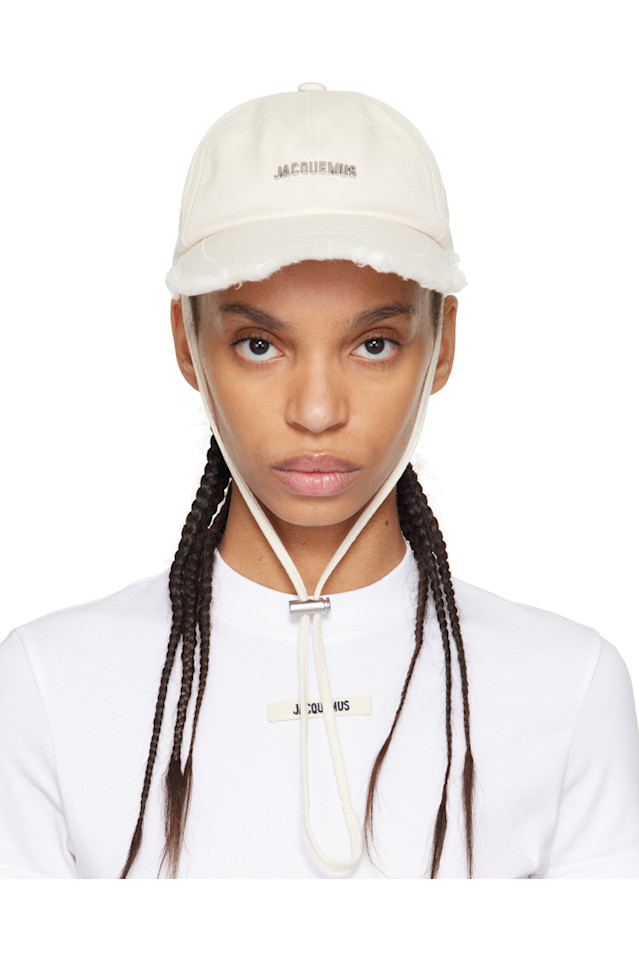 

Классические 'the artichaut' кепки Jacquemus, цвет off-white