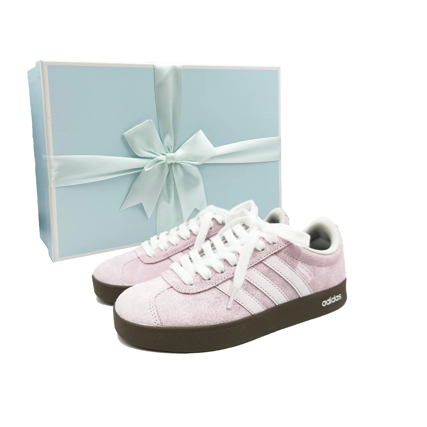 Adidas YIMING Manufacturing, Pink Yoyun Slip Resistant Balance Low top Skateboard Shoes Unisex Pink White