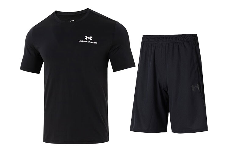

Мужская повседневная спортивная одежда Under Armour, цвет Black