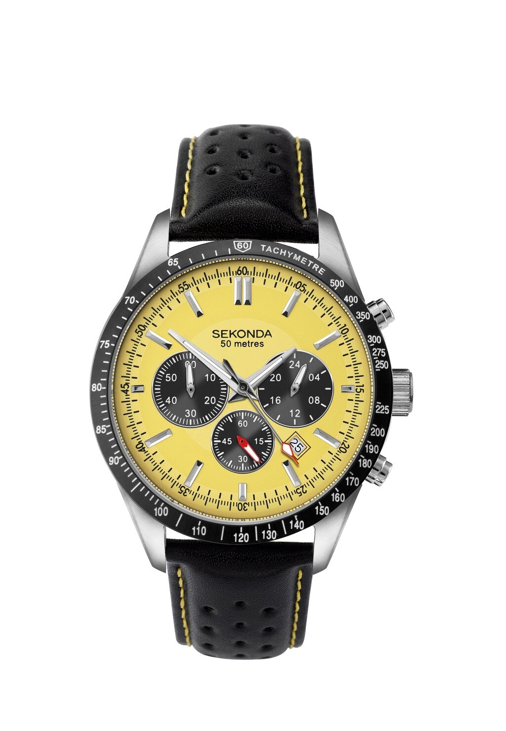 

Часы с хронографом VELOCITY WITH ROUND CASE Sekonda, желтый