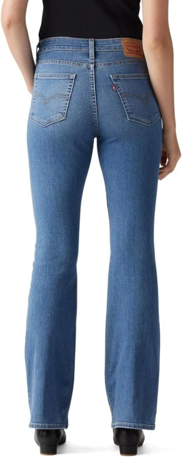 Джинсы Levi's 726 High Rise Flare, Eternal Indigo Mid — фото 2