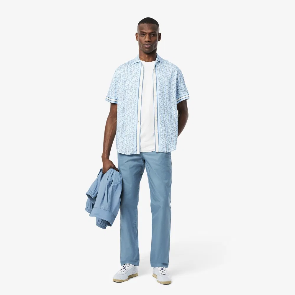 Мужские чиносы регулярного кроя синие от Lacoste