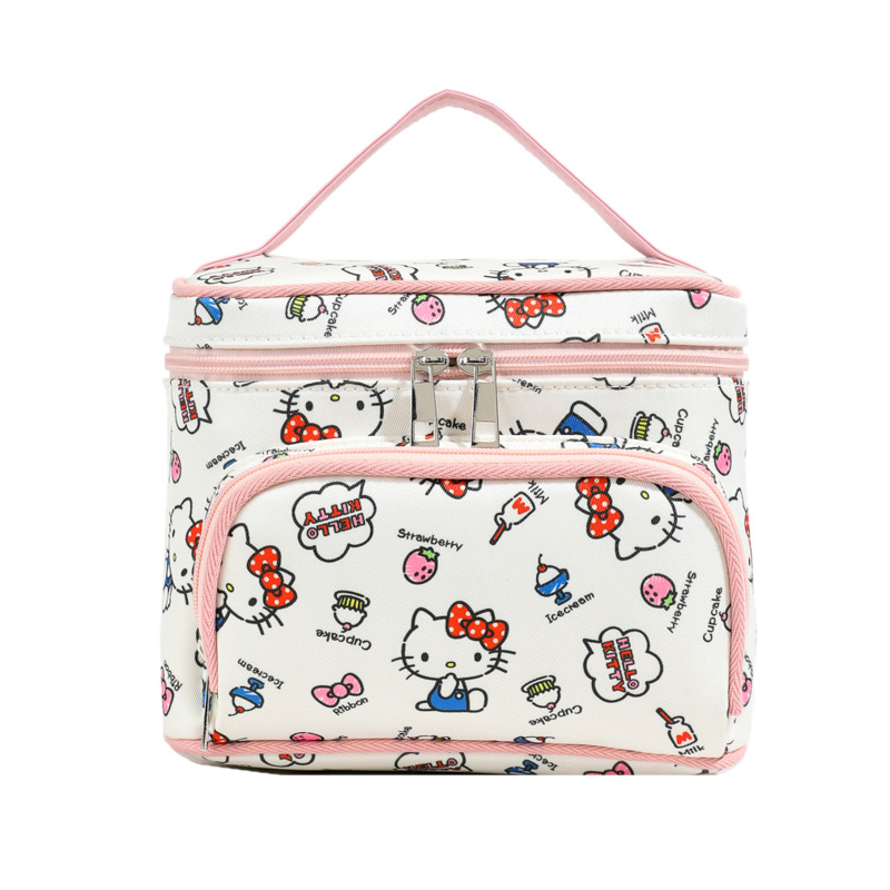 

Sanrio Hello Kitty Canvas 3D косметичка органайзер для путешествий unisex синий белый