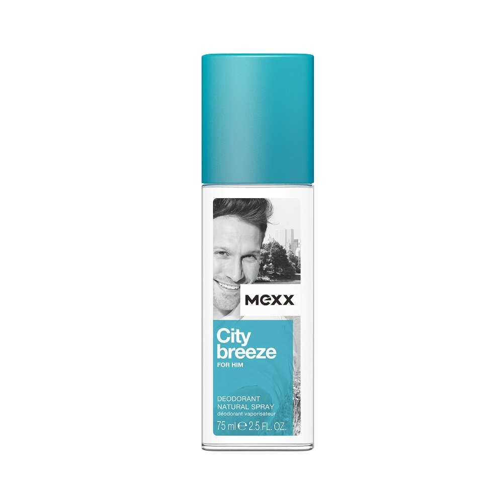 

Mexx, City Breeze for Him, дезодорант, 75 мл