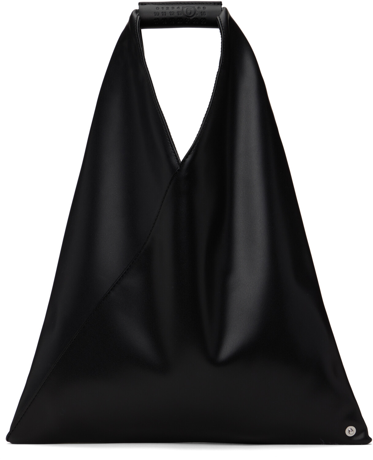 

Треугольная классическая маленькая сумка-тоут MM6 Maison Margiela, черный