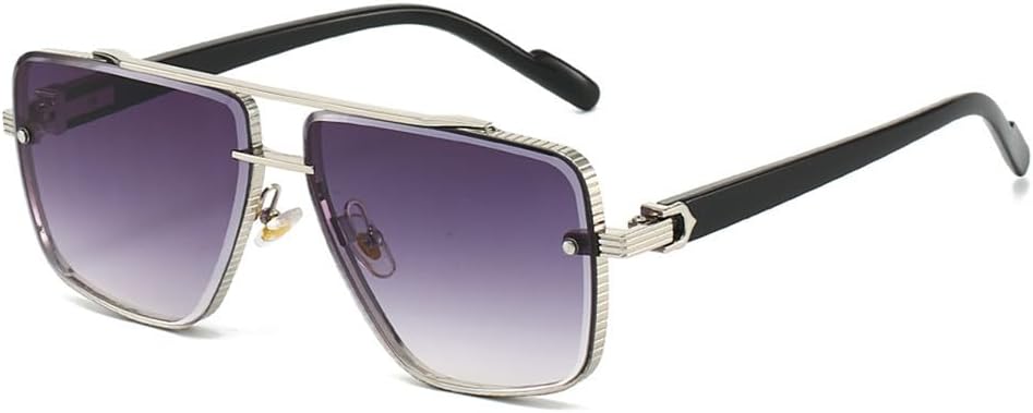 

Солнцезащитные очки UV400 с металлическим двойным мостиком для вождения, градиентной расцветкой, для женщин и мужчин, для бега и занятий спортом на открытом воздухе generic, 3252-c3