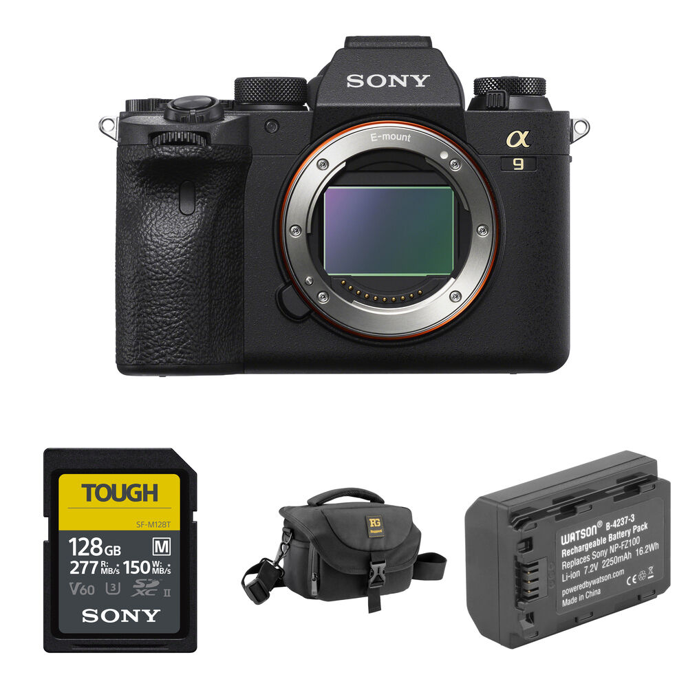

Беззеркальная камера Sony a9 II Mirrorless Camera with Basic Bundle