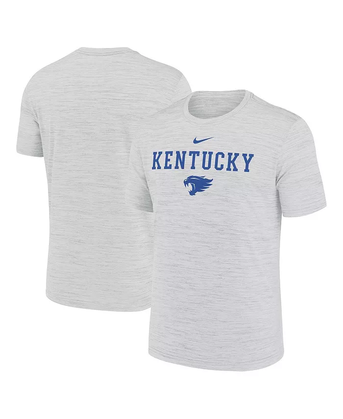 

Мужская футболка Ash Kentucky Wildcats 2025 Sideline Velocity Performance Nike