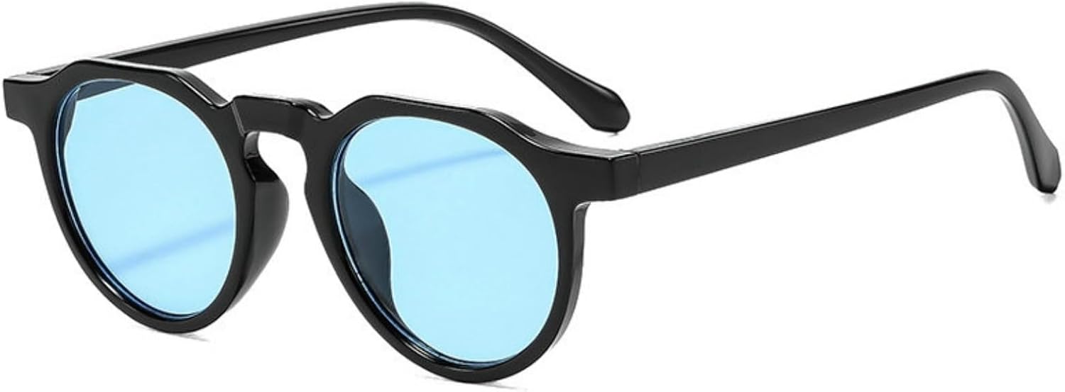 

Солнцезащитные очки Willochra Retro Small Round для женщин, модные градиентные очки с защитой от УФ-излучения UV400 для мужчин, с заклепками, зеленые, многоугольные, в стиле панк, C3