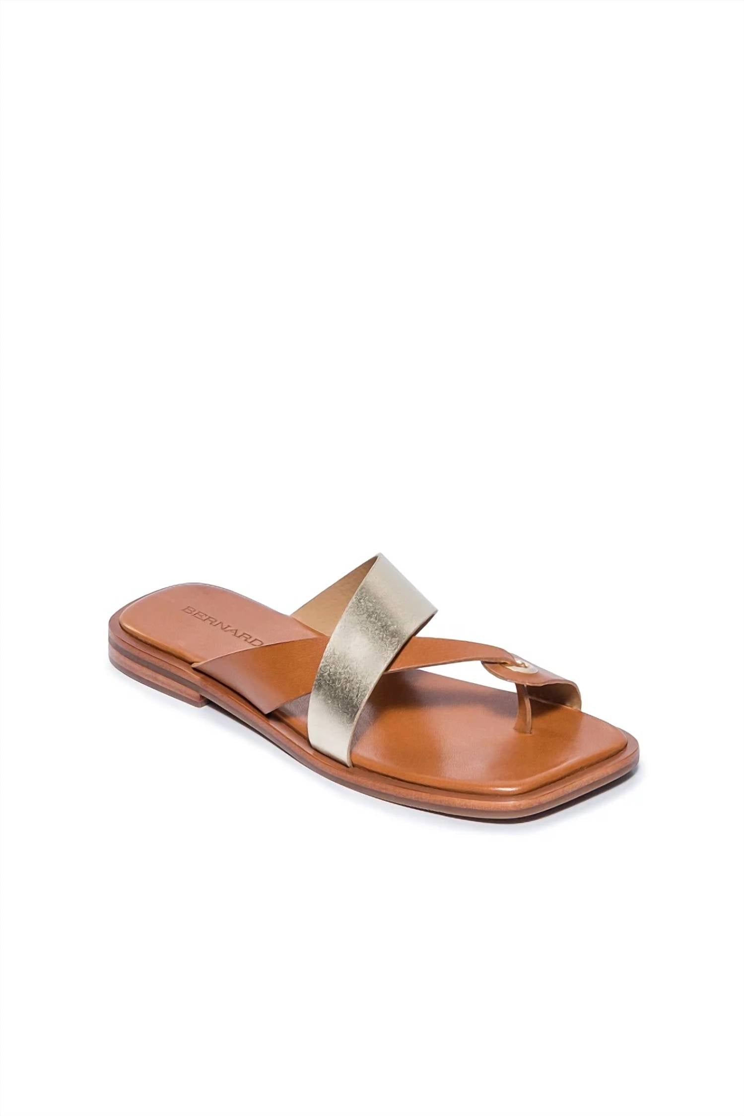 Women's Amelia Sandals In Champagne/luggage Bernardo, Champagne/Luggage
