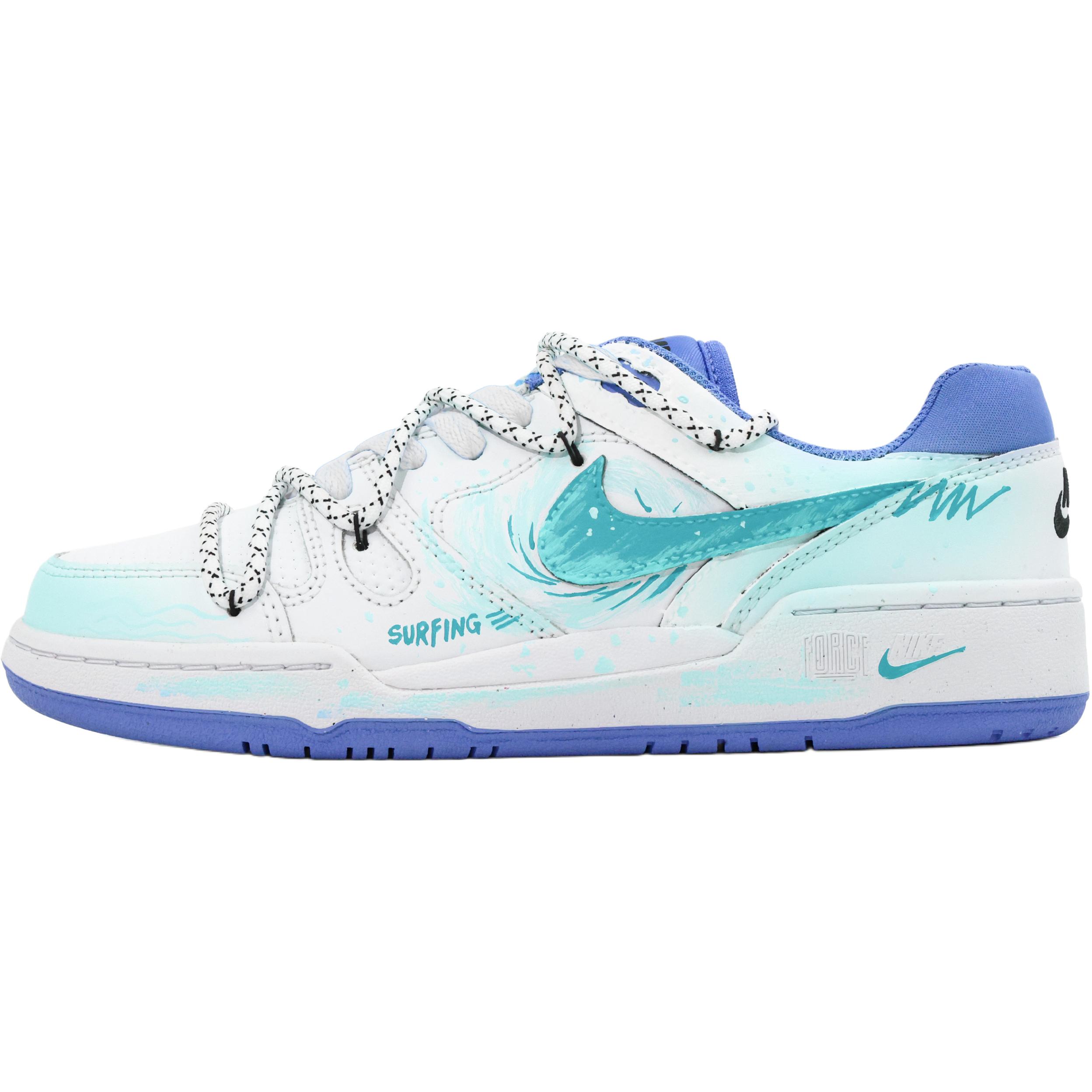 

Полноразмерные детские скейтерские кроссовки Grade School Nike, белый