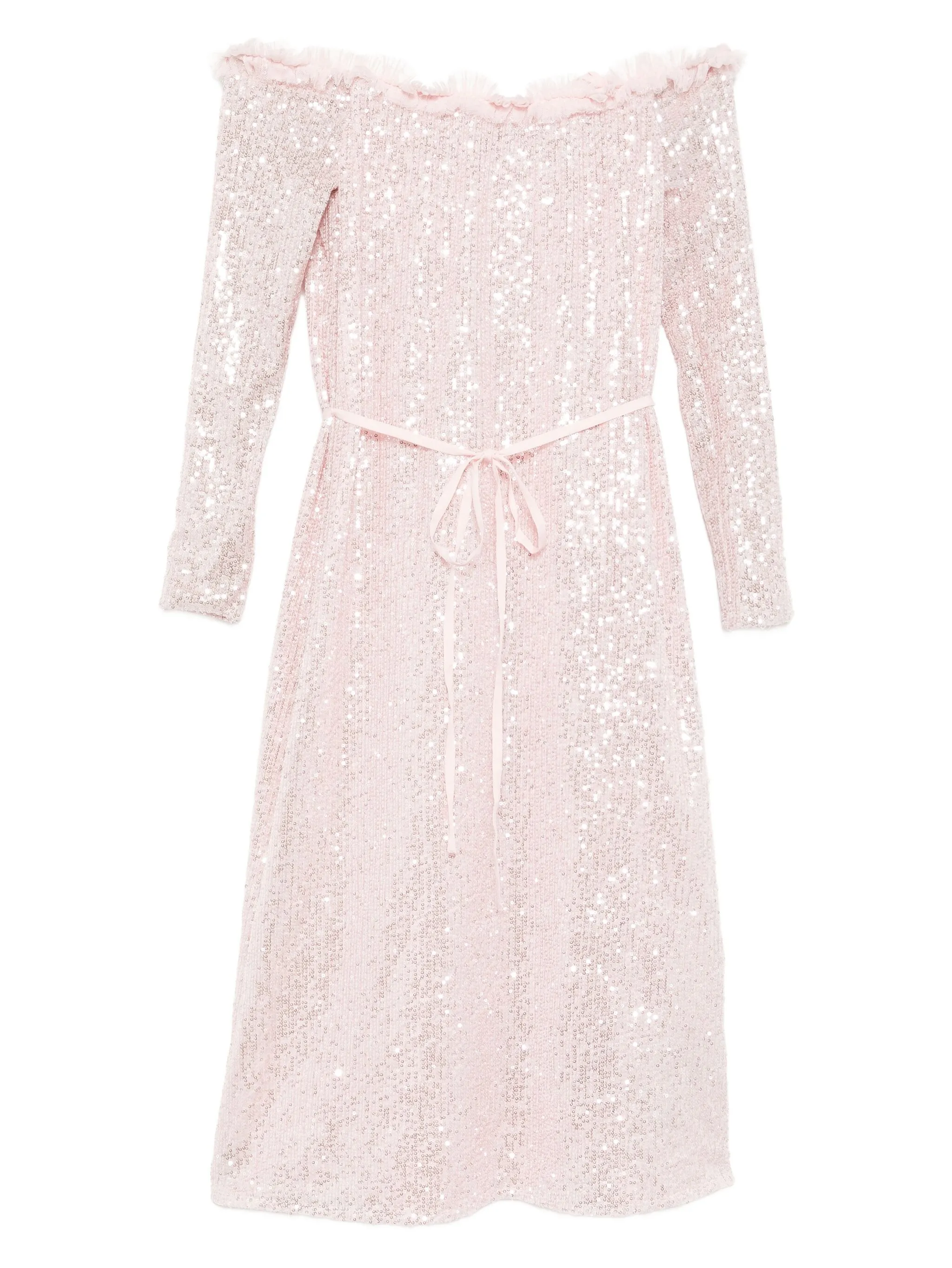 

Платье Esme с открытыми плечами Needle & Thread, розовый