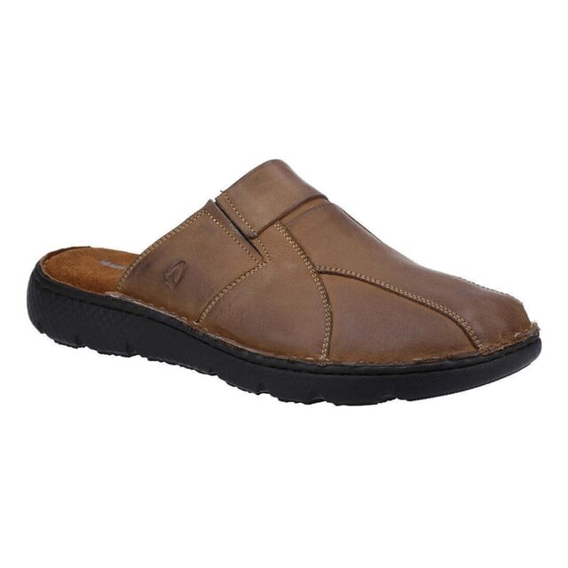 

Мужские кожаные сабо Carson Hush Puppies, коричневый