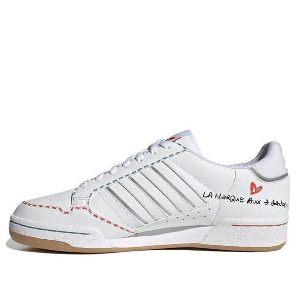 

Кроссовки континентальные 80 полосок Adidas, белый