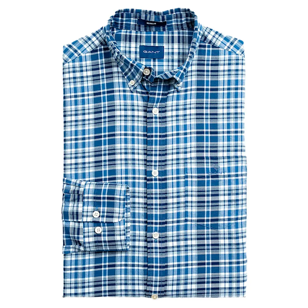 

Рубашка Gant Winter Twill, синий