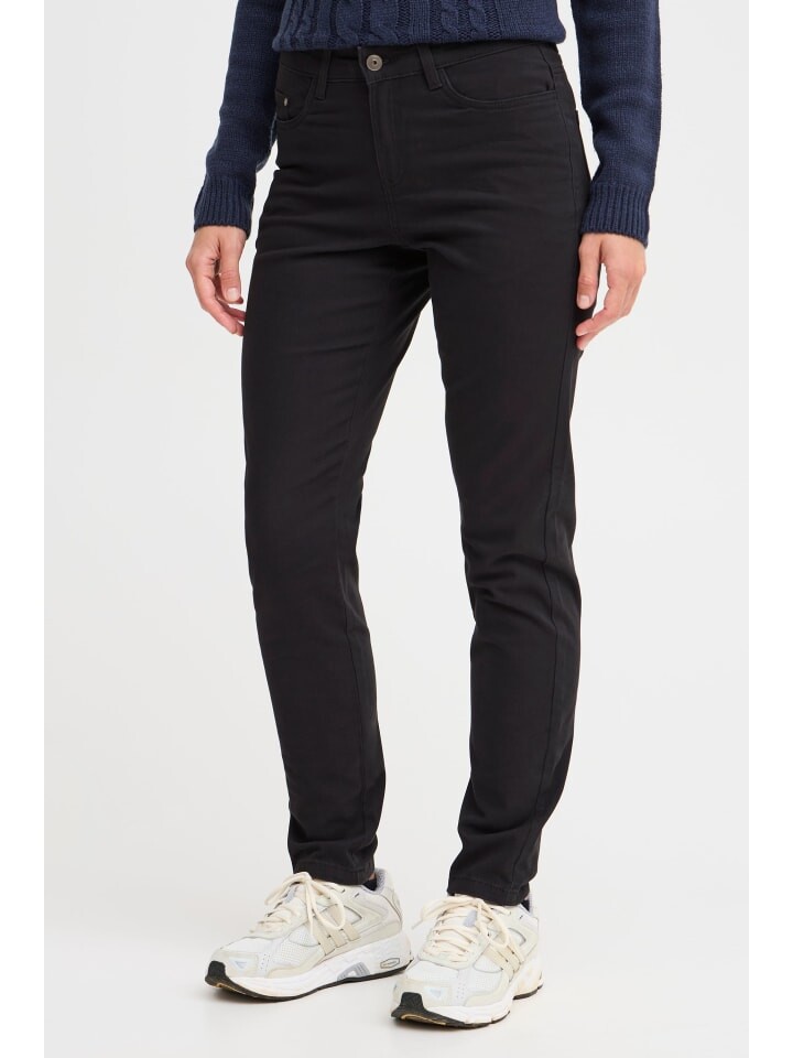

Тканевые брюки Oxmo Stoffhose OXPISLA 21301234ME klassische Chino Hose, черный