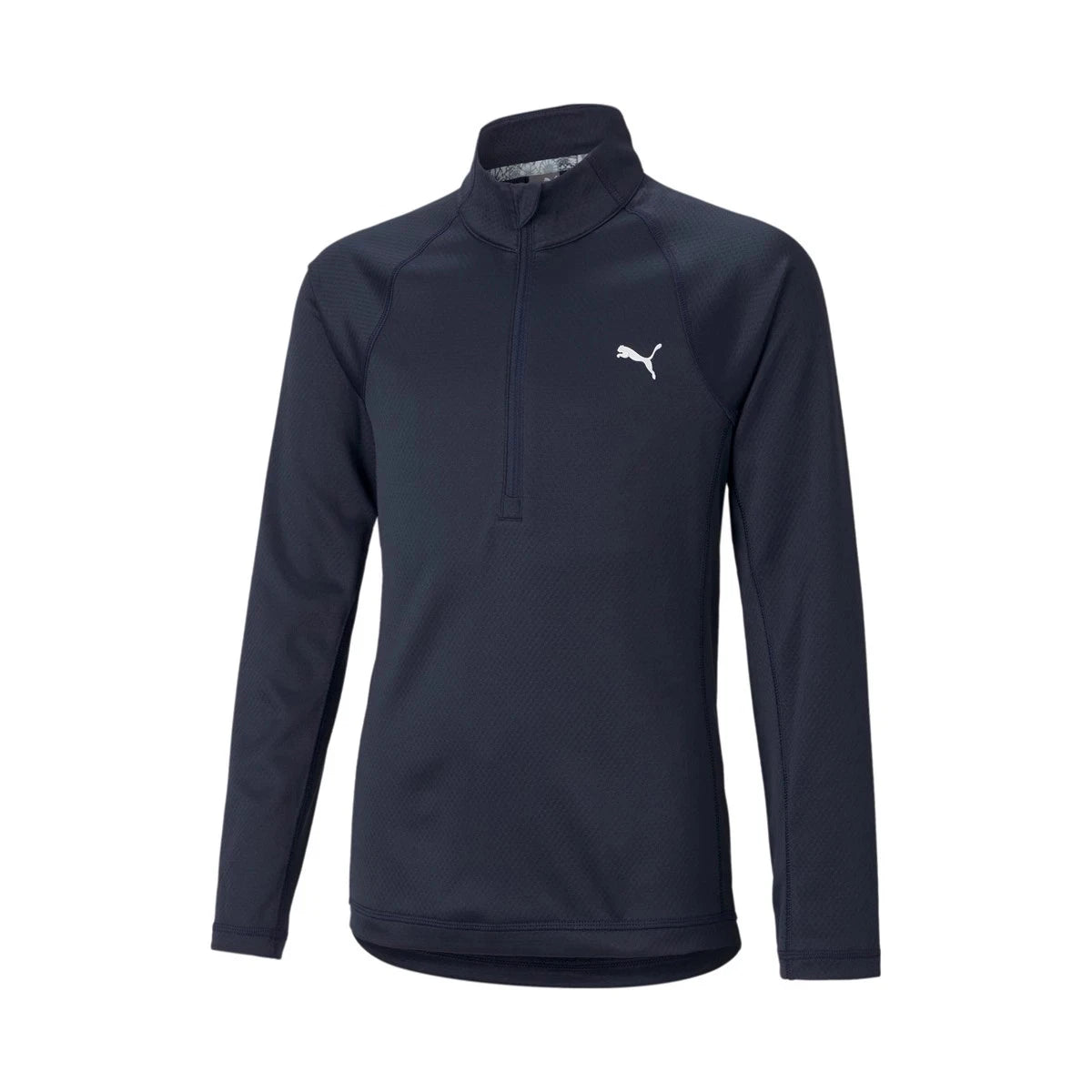 

Пиджак Puma 578141-06 для девочек, темно-синий, с высоким воротником и застежкой-молнией на четверть длины, для активного отдыха и игры в гольф, RED512