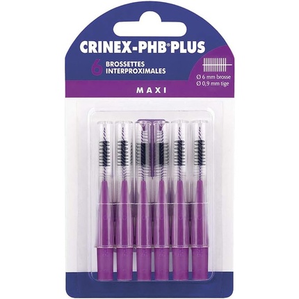 

Межзубные ершики PHB Plus Maxi 6 мм - упаковка из 6 штук Crinex
