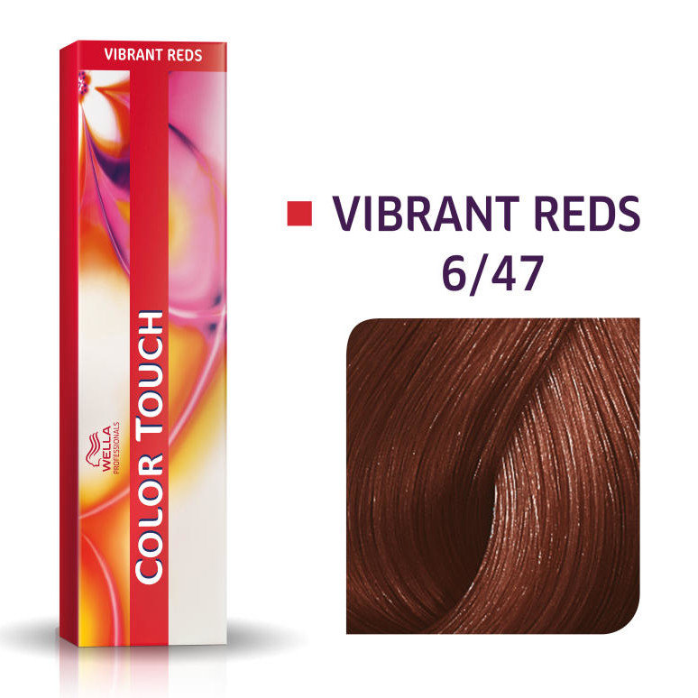 

Wella Color Touch 6/47, Полуперманентная краска для волос без аммиака 6/47 60мл