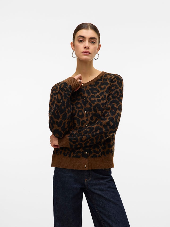 

Кардиган светло-коричневого/черного цвета Vero Moda
