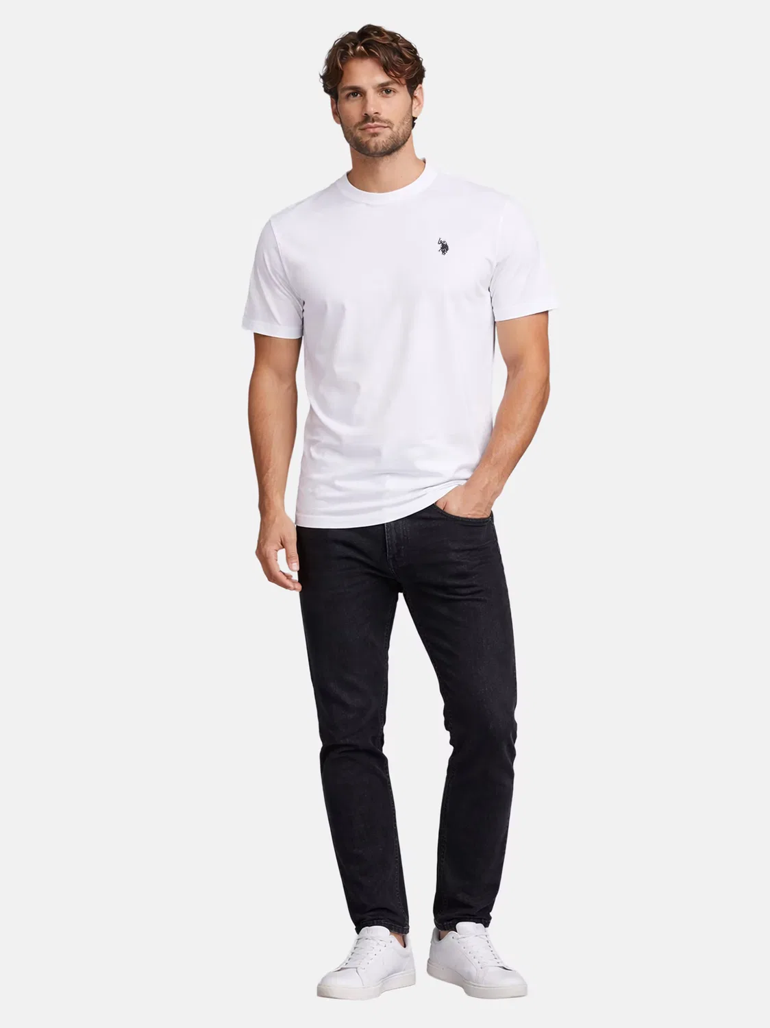 Футболка U.S. Polo Assn., White — фото 4