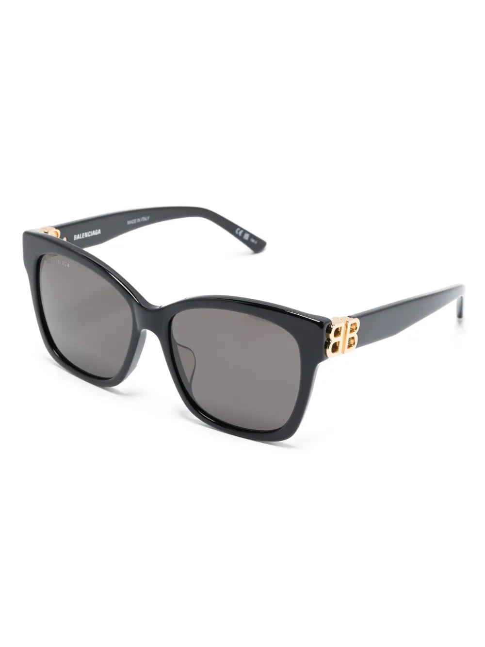 Солнцезащитные очки Dynasty в квадратной оправе Balenciaga Eyewear, черный — фото 2