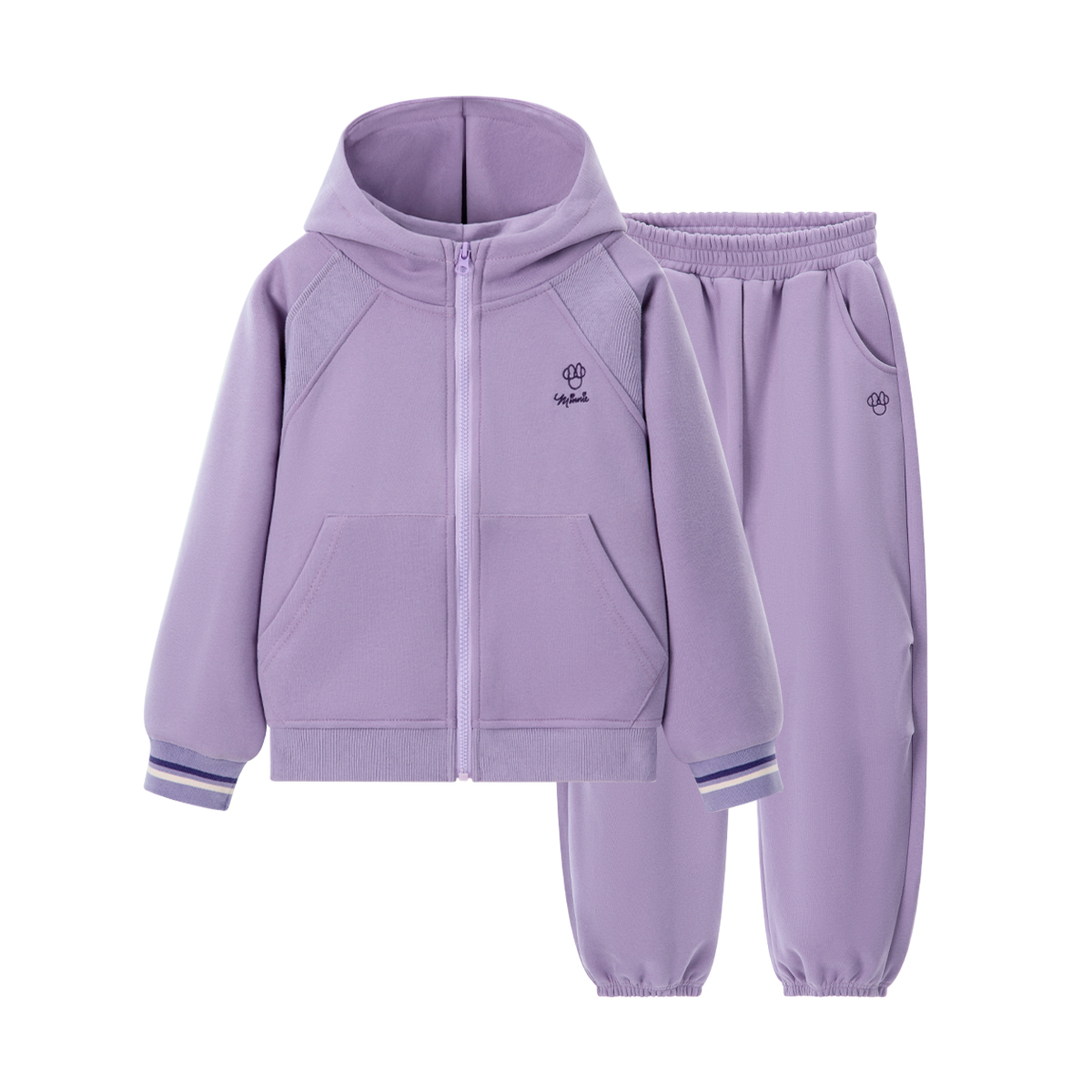 

Детская повседневная спортивная одежда Disney, фиолетовый