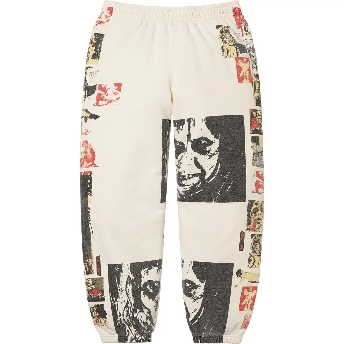 Толстовка exorcist fw25 week7 вязаные спортивные штаны unisex Supreme, Natural/Natural — фото 3