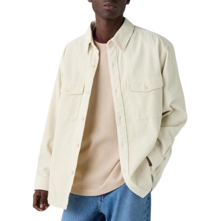 

Куртка унисекс молочно-белая Uniqlo, слоновая кость