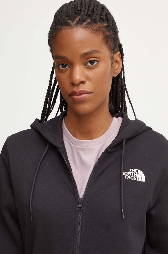 

Толстовка с молнией и полной молнией Simple Dome The North Face, черный