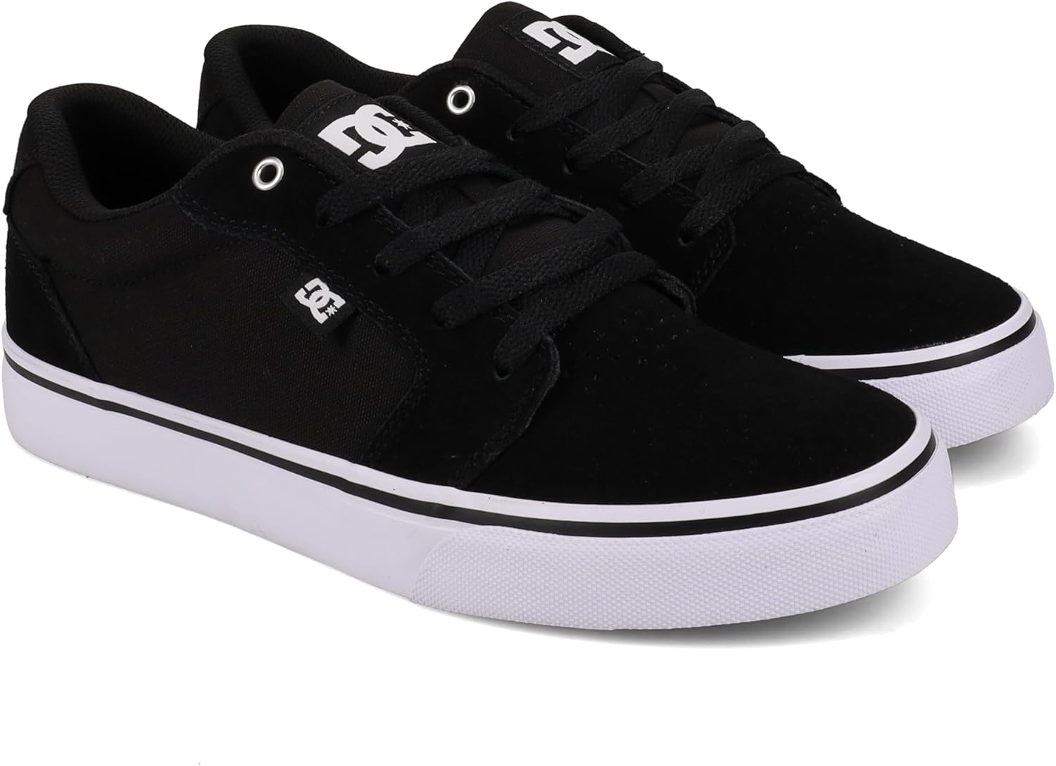 

Мужские кеды DC Anvil для повседневной носки и скейтбординга DC Shoes, черно-белый