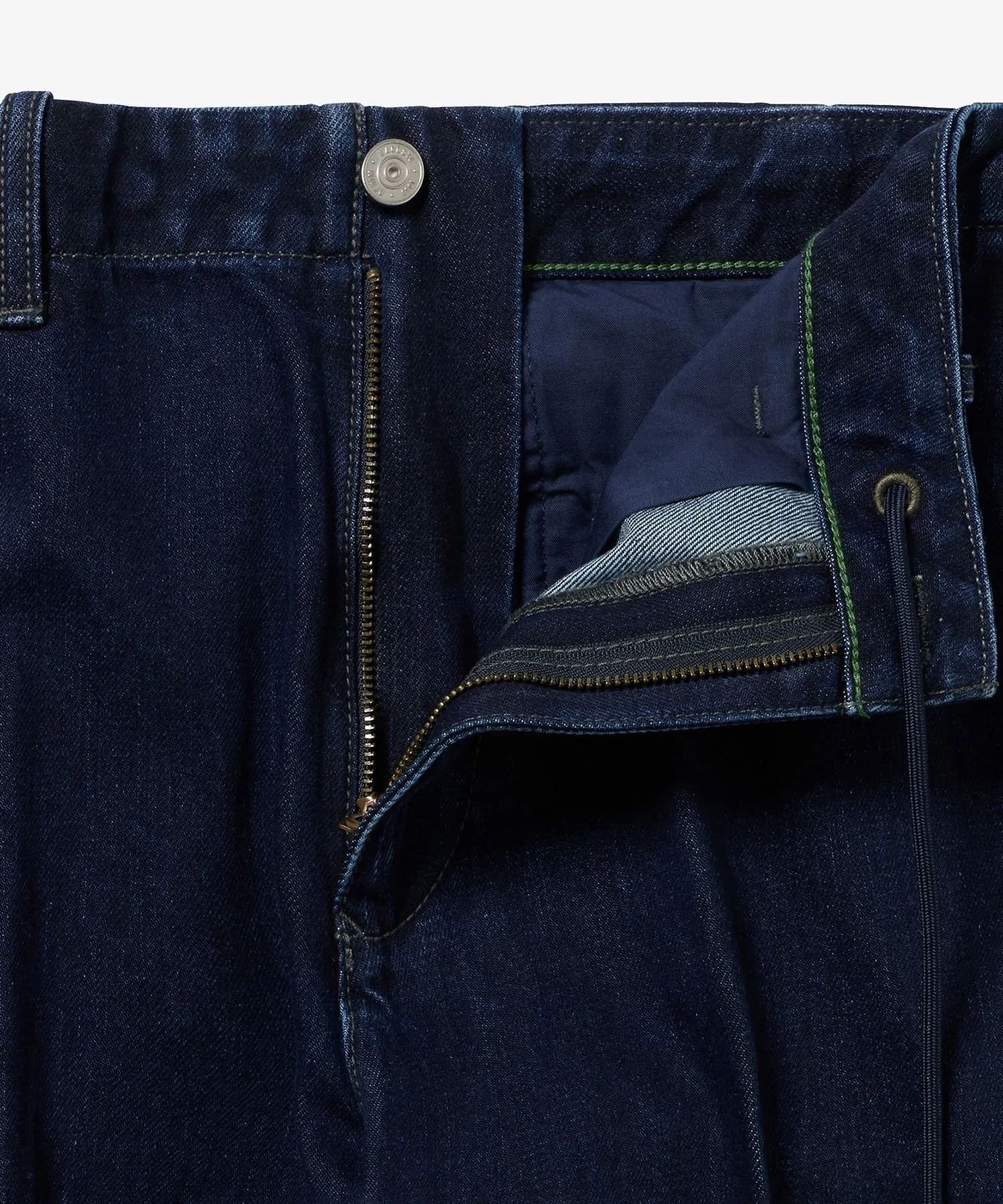 Рабочие брюки из денима со складками LACOSTE, Indigo Blue — фото 4