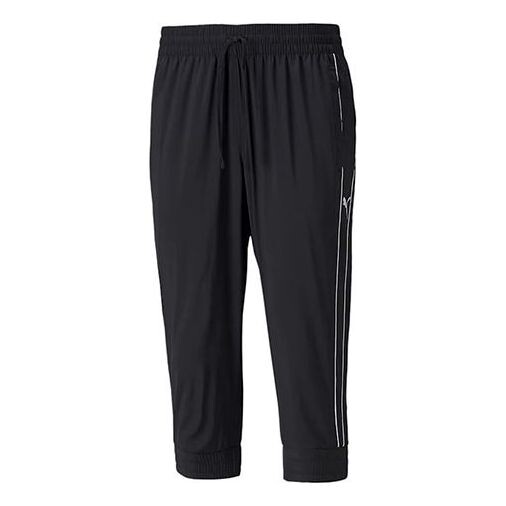 

Брюки train fav woven 3/4 pant 'black' Puma, черный