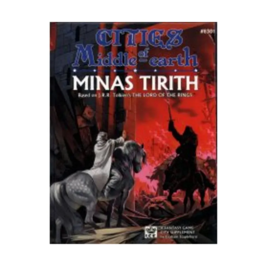 

Cities of Middle-Earth - Minas Tirith, Middle-Earth Role Playing (MERP) (1st Edition) - Core Books & Supplements, твердый переплет