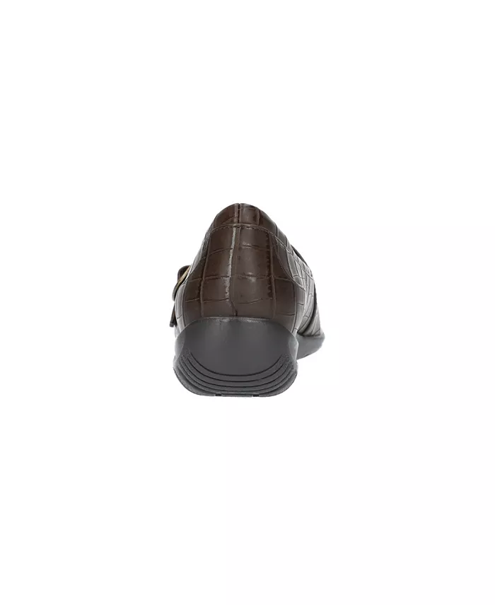Коричные удобные слипоны Comfort Slip Ons Easy Street, коричневый — фото 4
