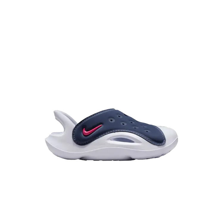 

Сандалии Nike Aqua Swoosh Sandal TD 'Midnight Navy Rush Pink', синий