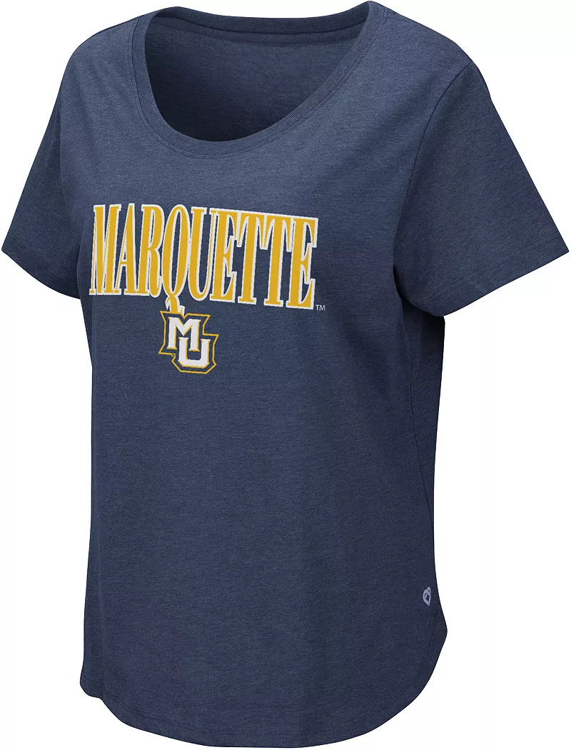 

Женская темно-синяя футболка Colosseum Marquette Golden Eagles