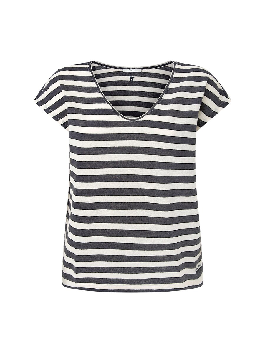 

Футболка Pepe Jeans Shirt Khloe, антрацит