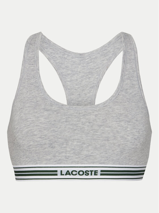 

Верхний бюстгальтер IF8179 Lacoste, серый