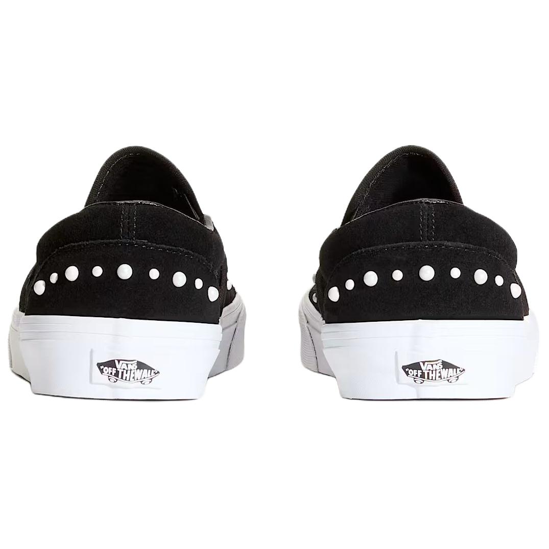 Классические слипоны для скейтборда Unisex Vans, черный — фото 4