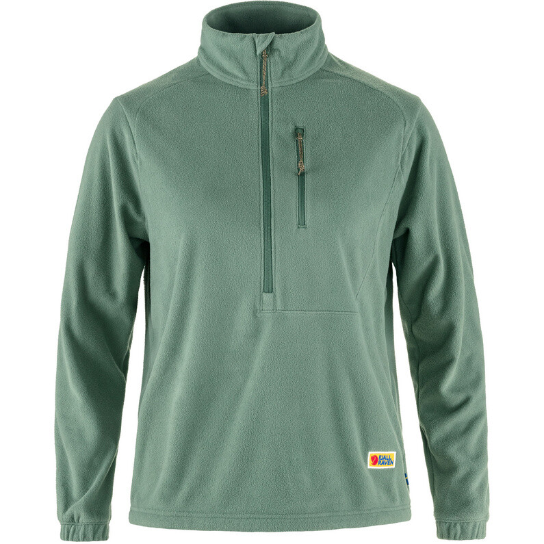 

Женский флисовый пуловер Vardag Lite Fjällräven, зеленый