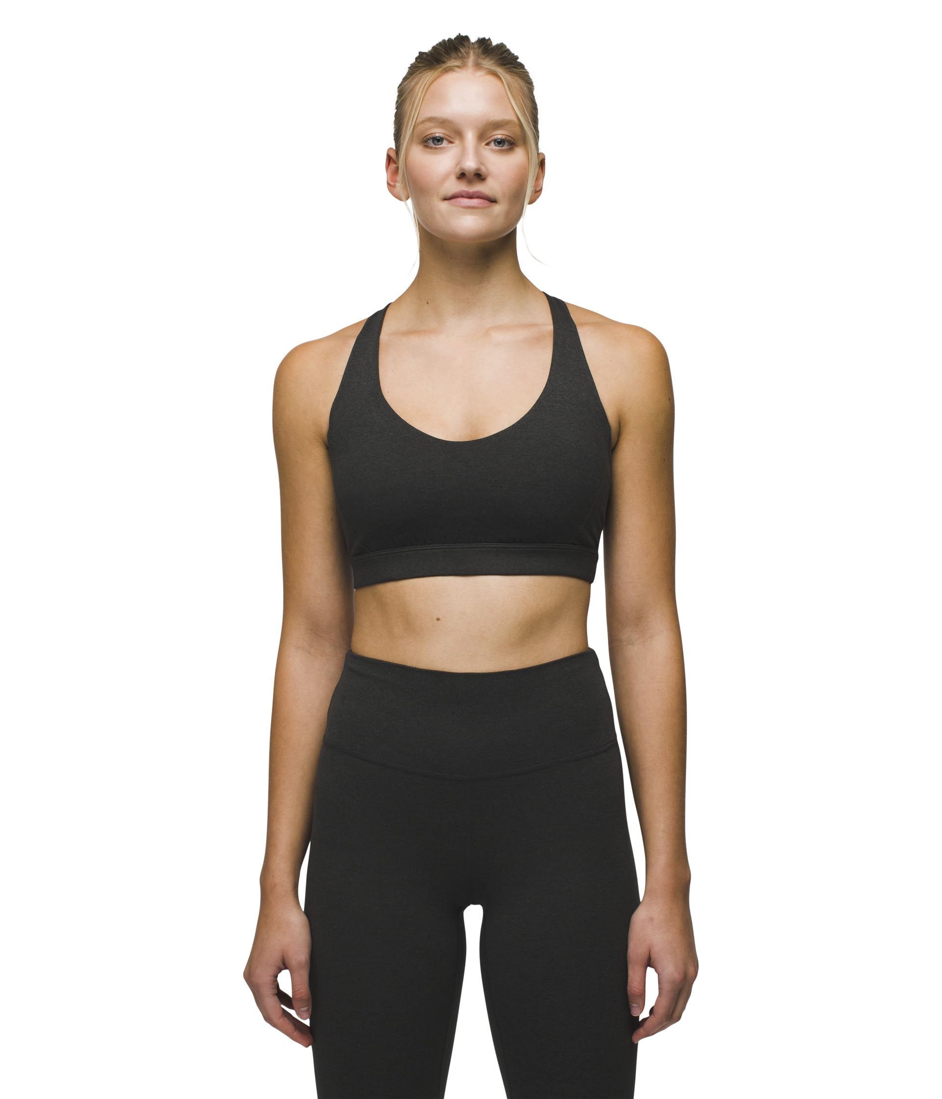 

Бюстгальтер Prana Heavana Every Day Bra, Black Heather