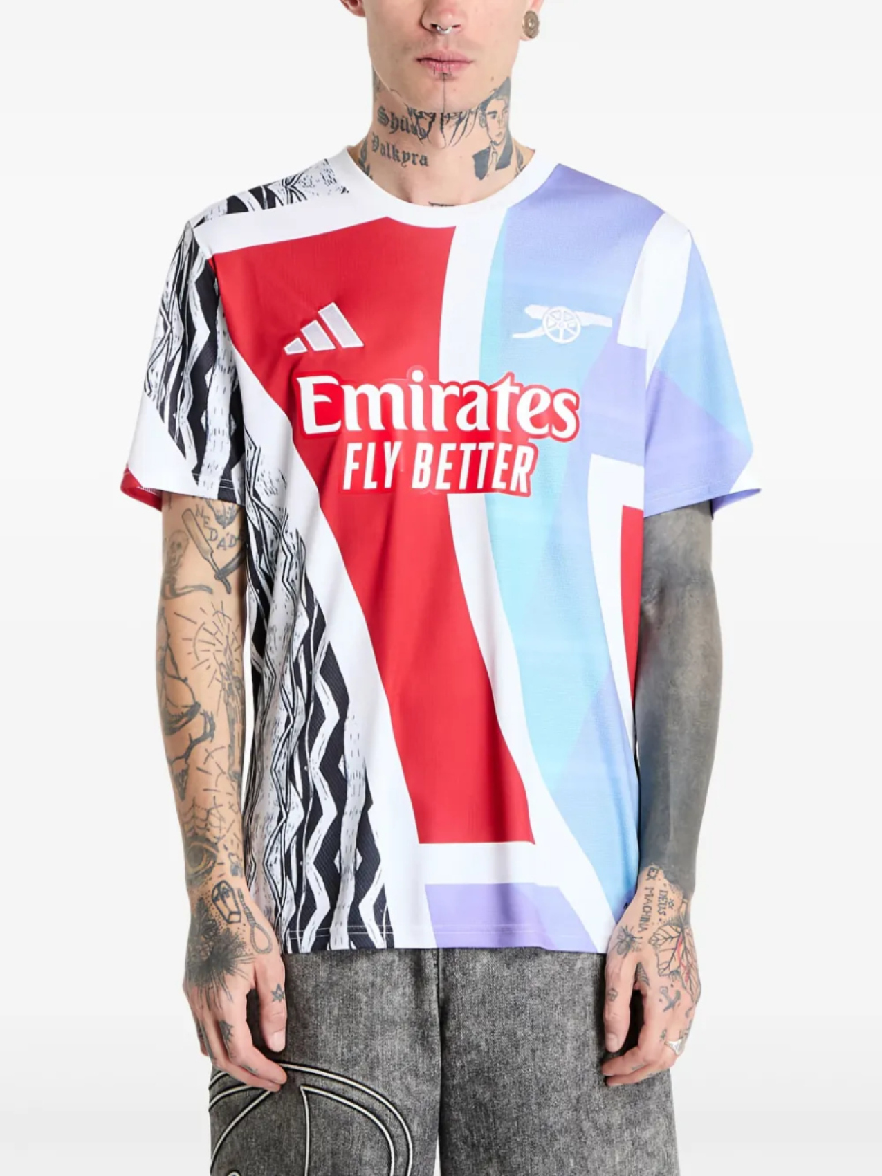

Adidas футболка 24/25 из коллаборации с Arsenal's, синий