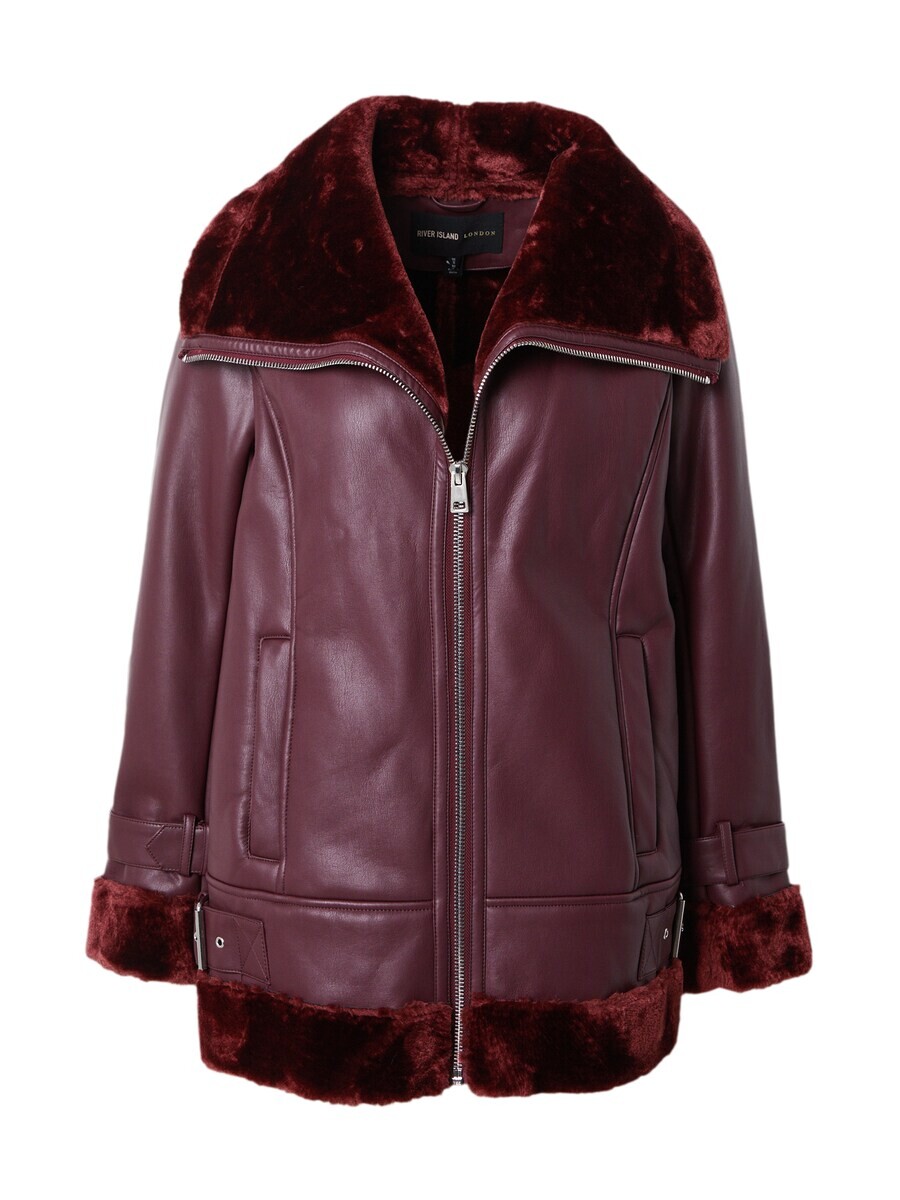 

Межсезонная куртка River Island, цвет Wine Red