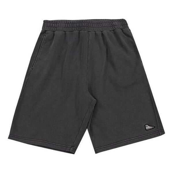 

Шорты go-to sneaker patch french terry short 'black' Converse, черный