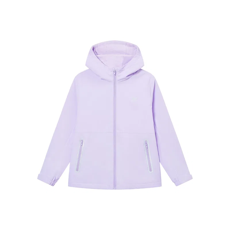 Детская куртка с капюшоном XTEP Violet