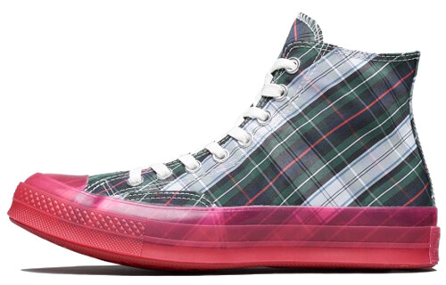 

Кеды Converse Chuck Taylor All Star 70 Hi Plaid Translucent Midsole Red