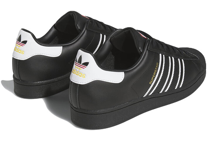Кроссовки Adidas Originals Tennis Superstar 'Black White' — фото 4